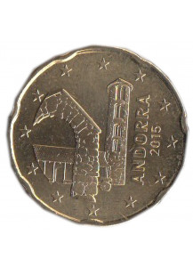 2015 - 20 centesimi Andorra Chiesa di Santa Coloma BU